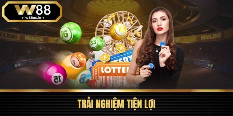 Xổ số W88 2 Trải Nghiệm Tiện Lợi